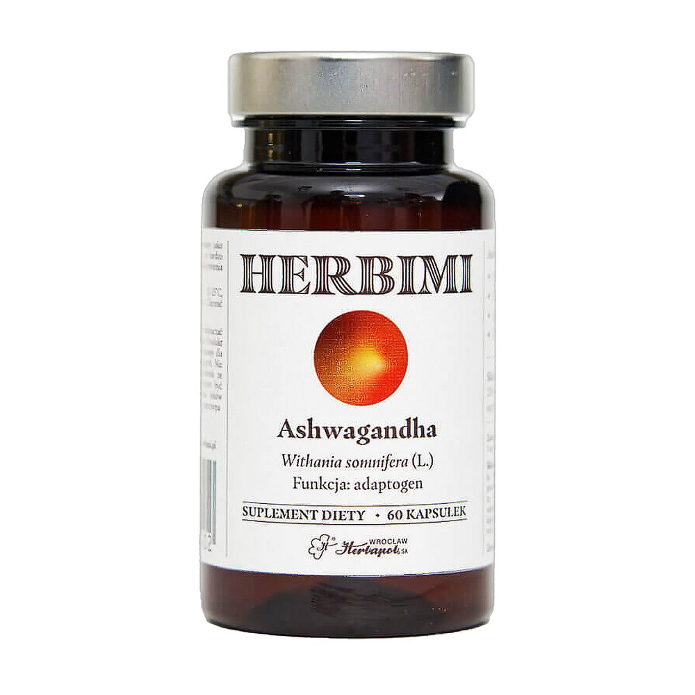 Herbimi Ashwagandha, 60 kapsułek