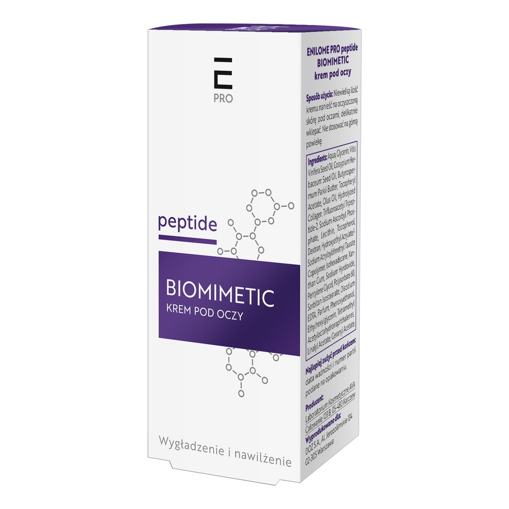 Enilome Pro Peptide Biomimetic, krem pod oczy, 15 ml
