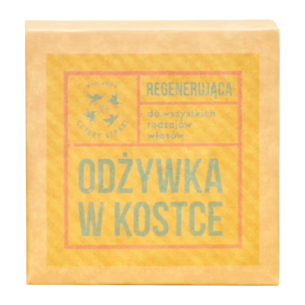 Mydlarnia Cztery Szpaki - Odżywka w kostce regenerująca wszystkie rodzaje włosów 55 g