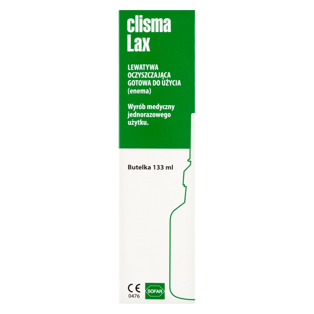 Clisma Lax, Lewatywa jednorazowa, 133 ml
