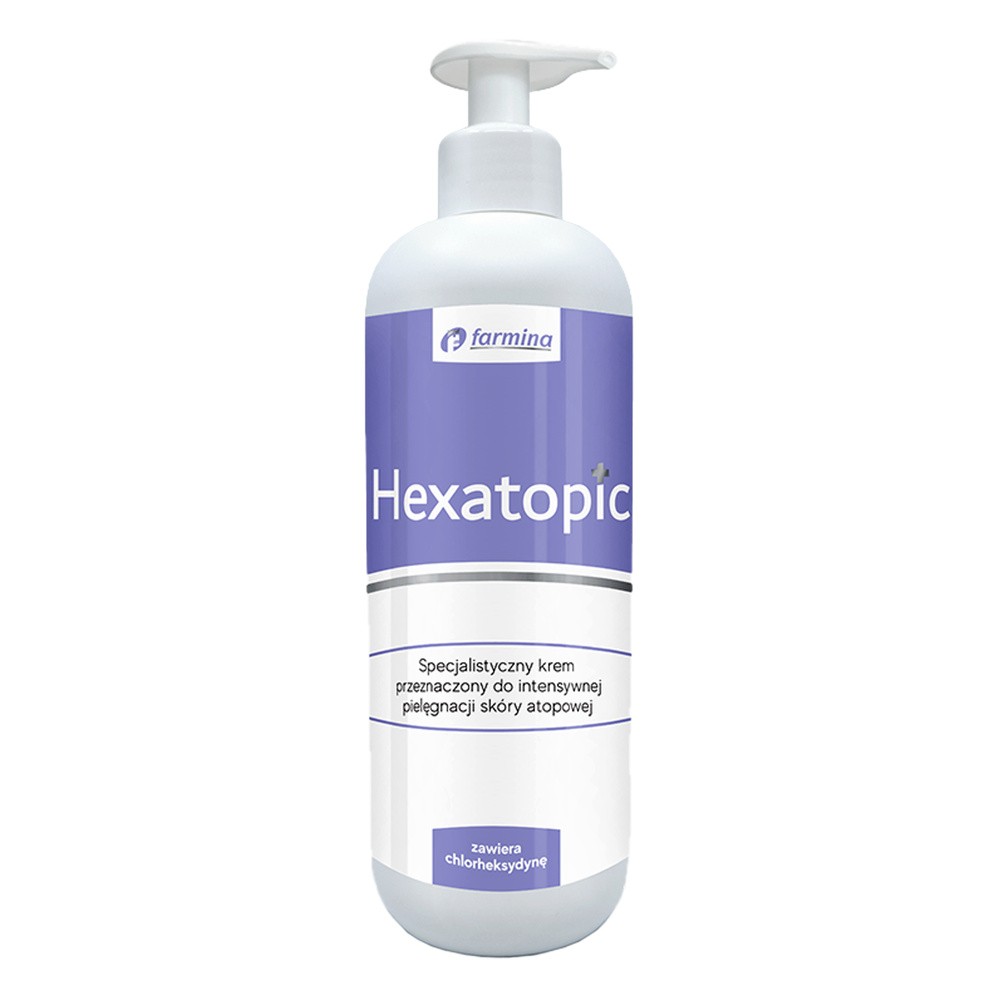 Hexatopic Specjalistyczny krem do pielęgnacji skóry atopowej, 500 ml