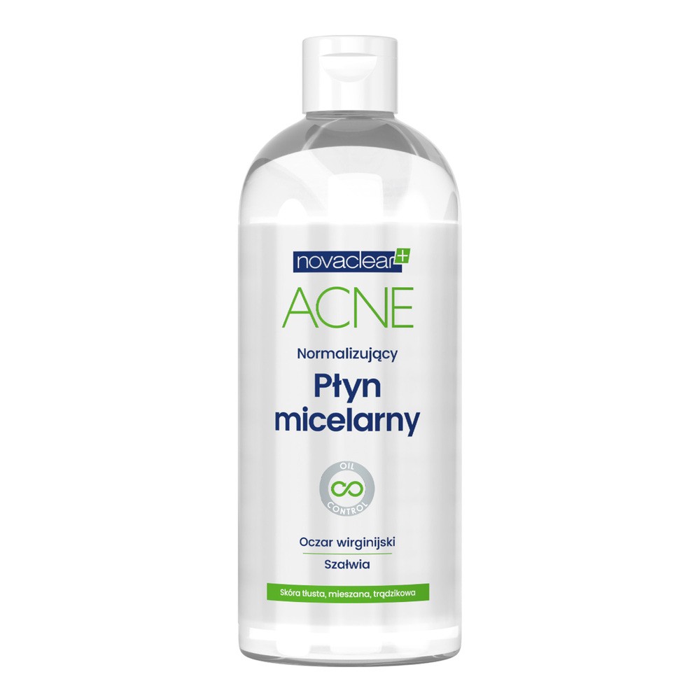 Equalan Novaclear+ Acne normalizujący płyn micelarny 400 ml