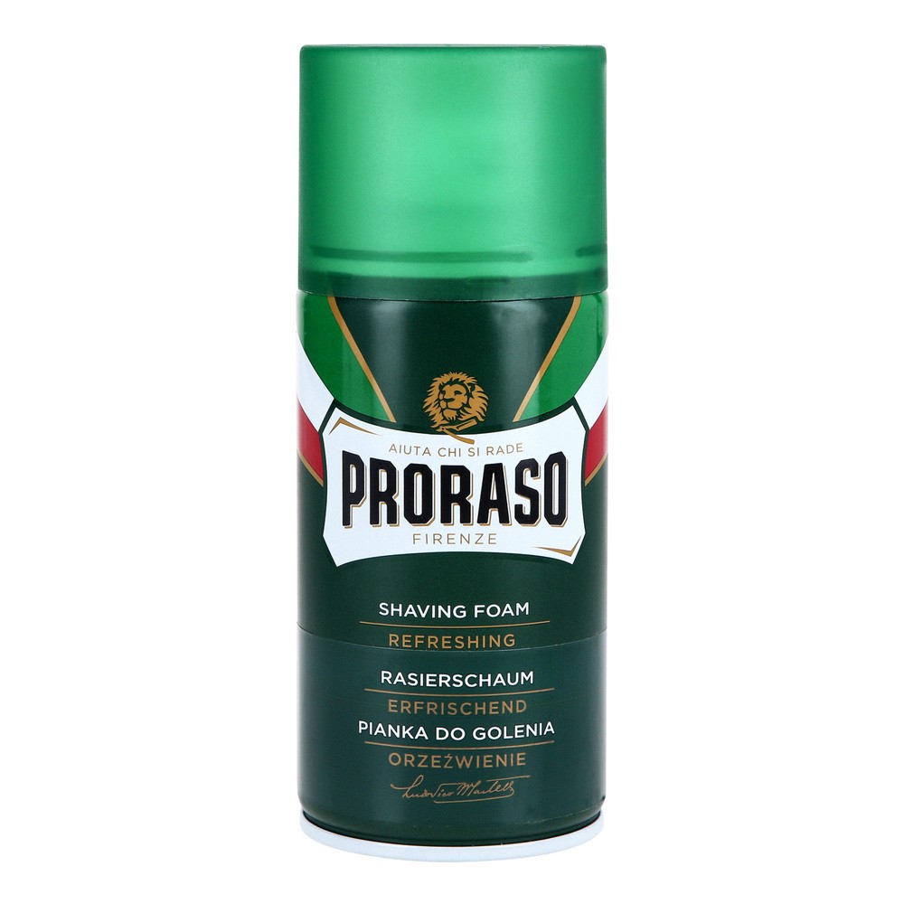 PRORASO Pianka do Golenia, Odświeżająca i Tonizująca, 300ml