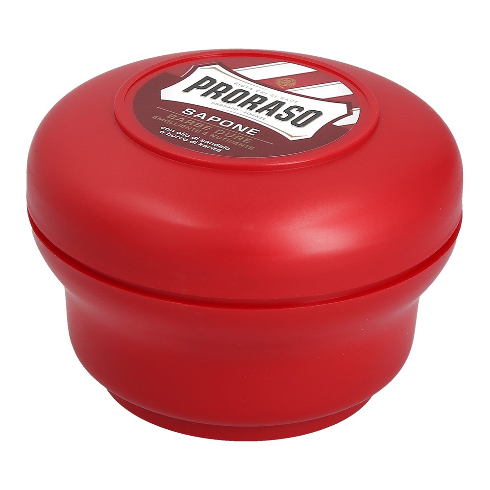Proraso Mydło do golenia Masło shea i drzewo sandałowe - Proraso Red Shaving Soap Mydło do golenia Masło shea i drzewo sandałowe - Proraso Red Shaving Soap