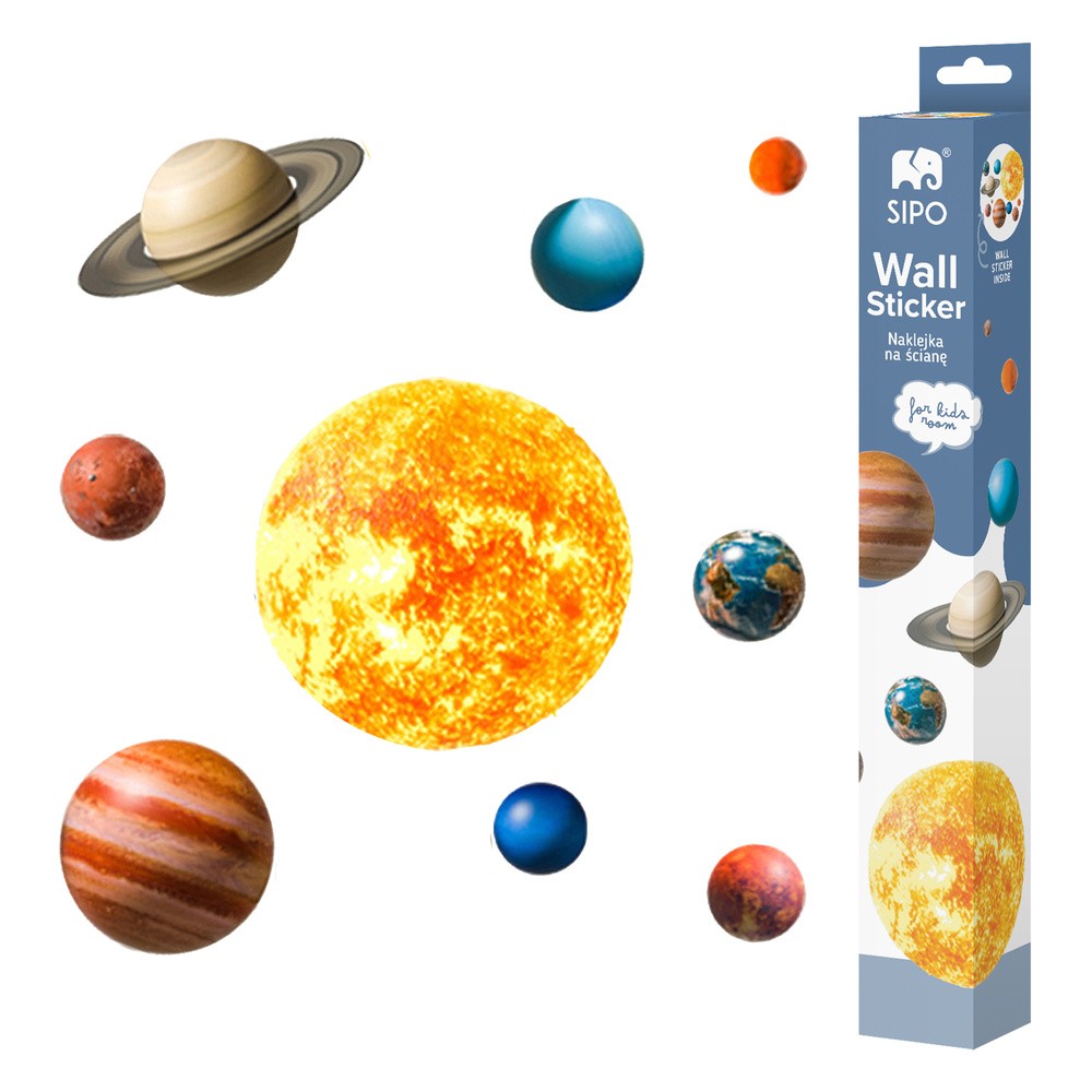 Naklejki na ścianę SIPO Planety WS63039