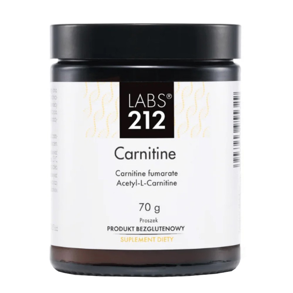 Labs212 Carnitine Acetyl -L-Carnitine Suplement diety 70 g