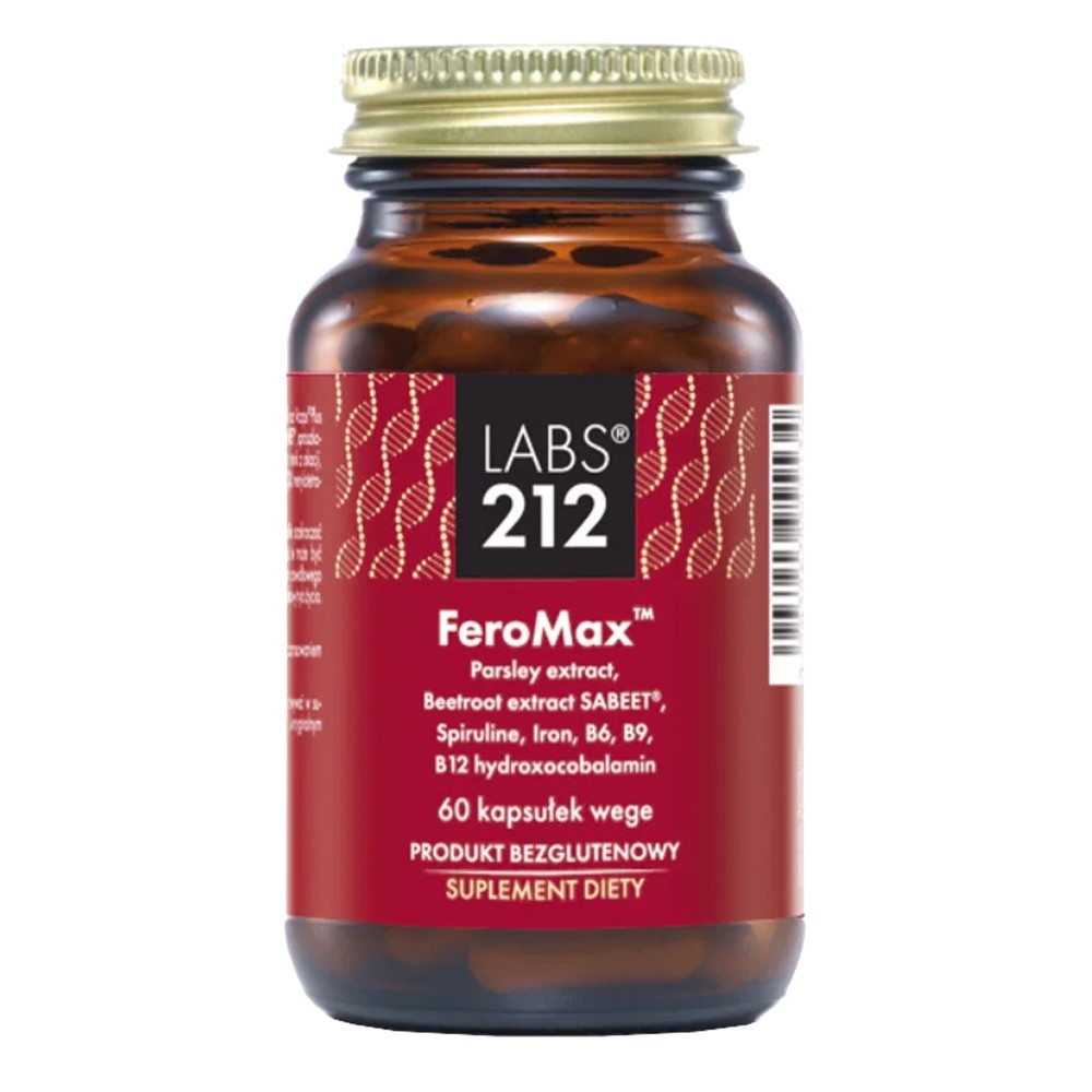 Labs212 FeroMax Suplement diety 60 kaps.