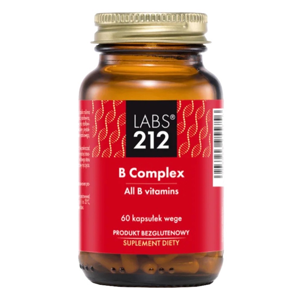 Labs212 B Complex suplement diety 60 kaps.