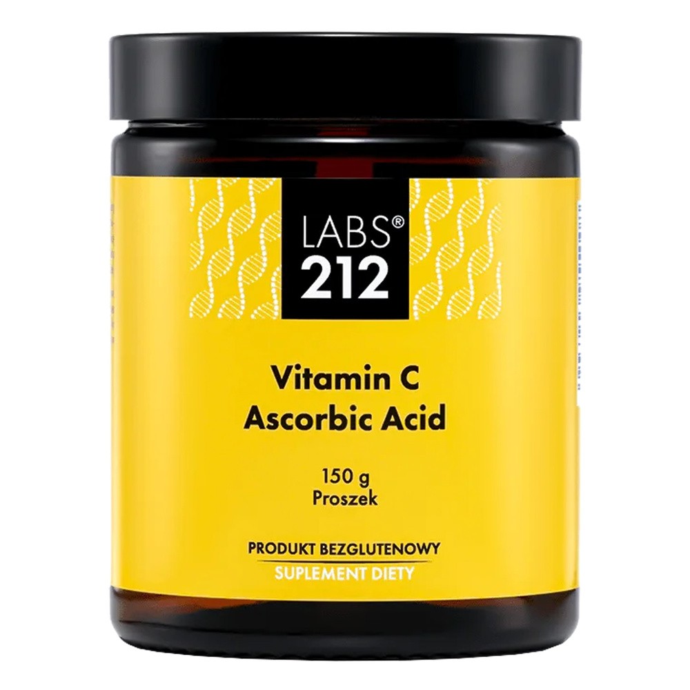 LABS212 LABS212 Vitamin C Ascorbic Acid (Witamina C, Odporność) 200g
