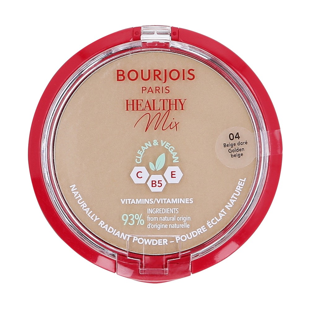 Bourjois _Healthy Mix Clean & Vegan wegański puder matujący 04 Golden Beige 11 g