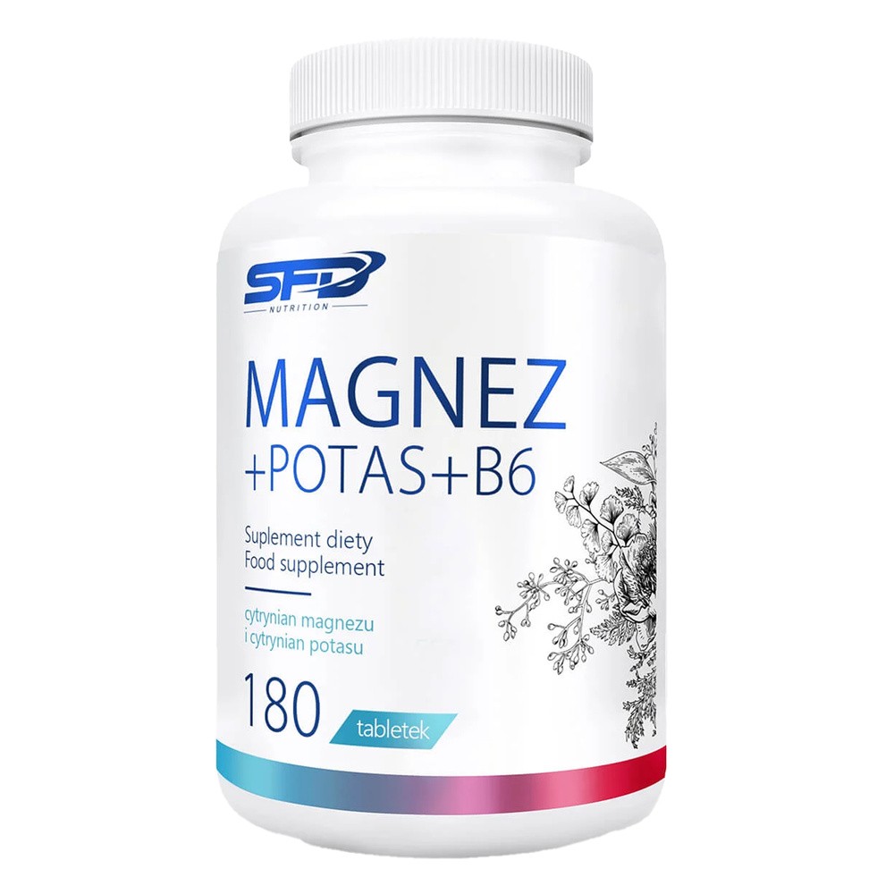 SFD Magnez + Potas + B6, Tabletki
