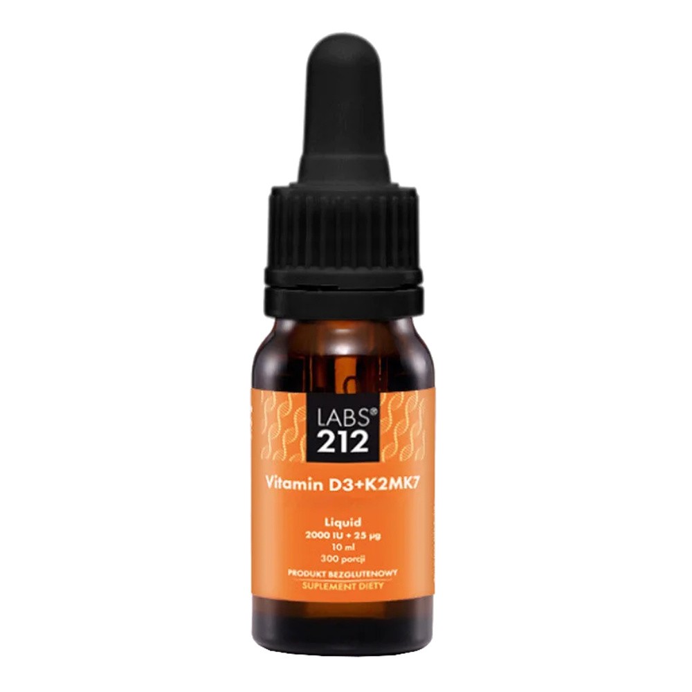 LABS212 LABS212 Vitamin D3 + K2MK7 2000IU + 25 ug krople LABS5459