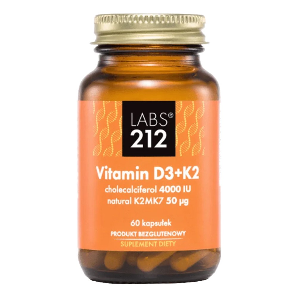 LABS212 LABS212 Vitamin D 4000 + K2MK7 50 uq 60 k LABS5114