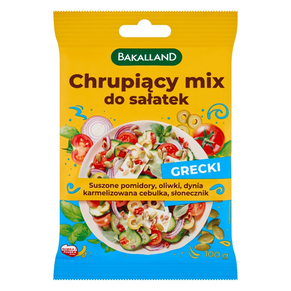Bakalland Chrupiący mix do sałatek grecki 100 g