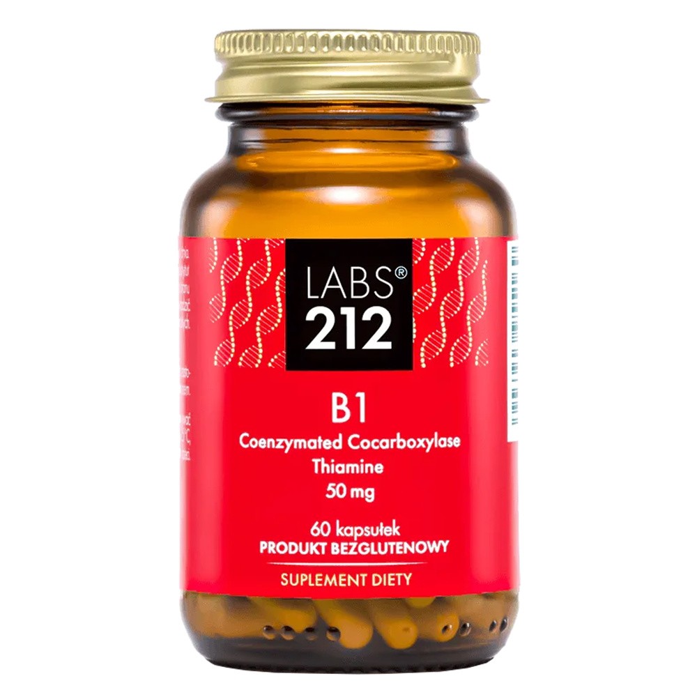 Witamina B1 Coenzymated Cocarboxylase 60 kapsułek LABS212