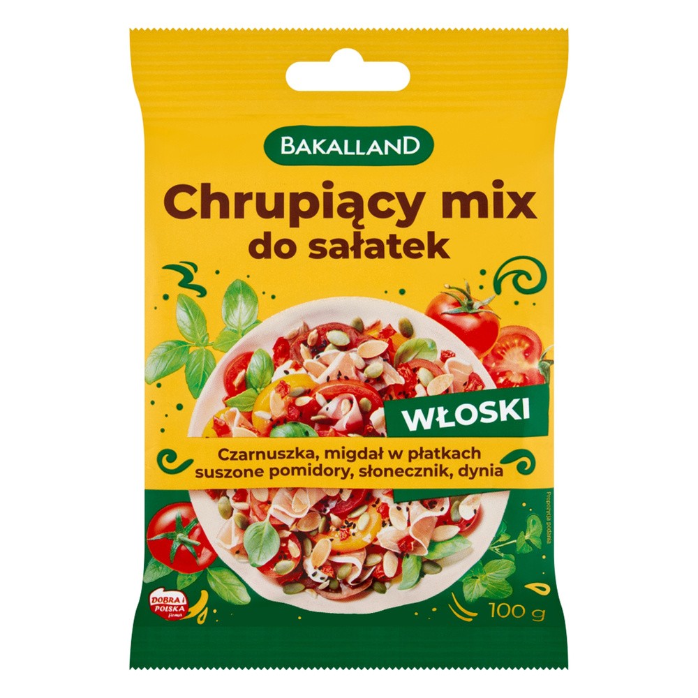 Bakalland Chrupiący mix do sałatek włoski 100 g
