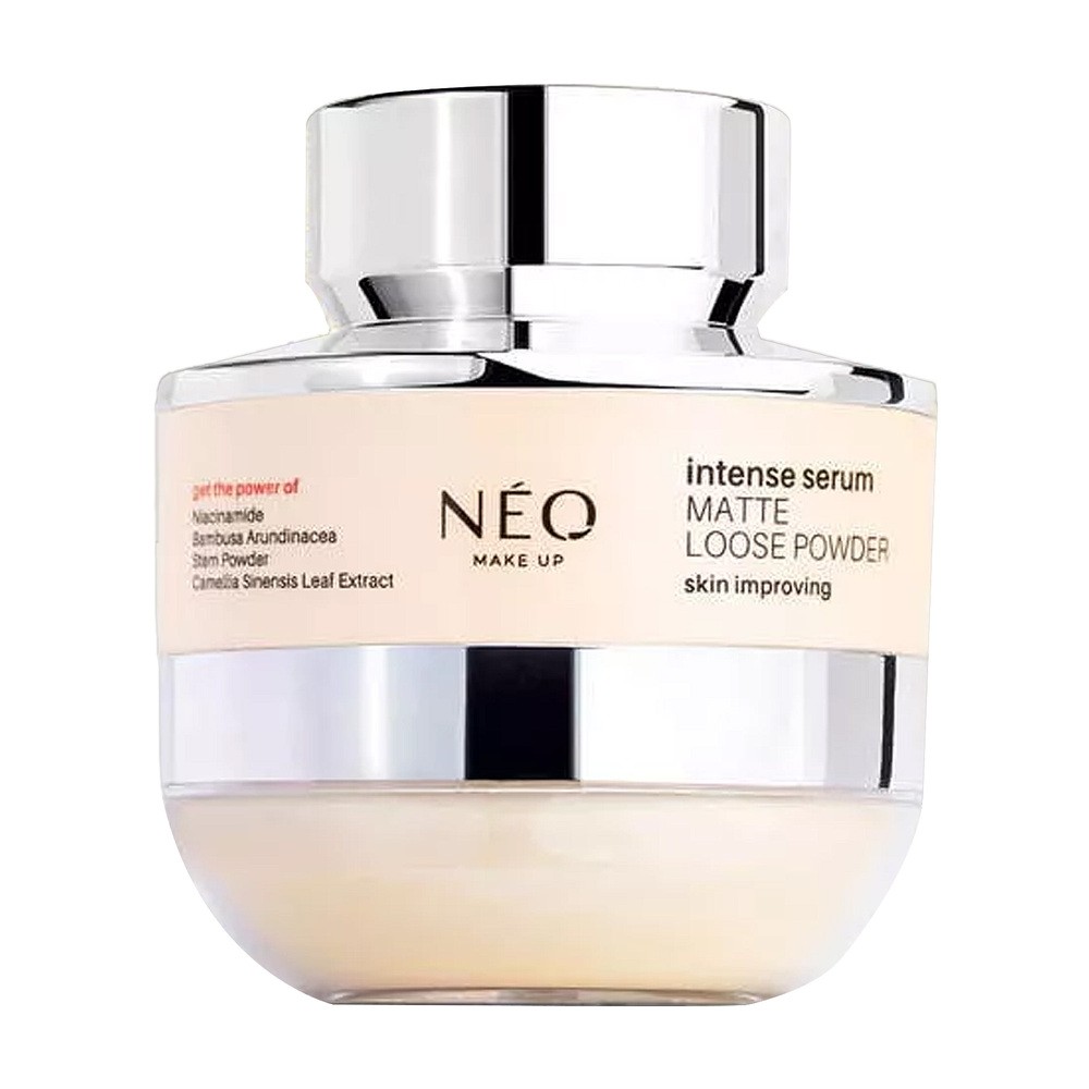 NEO MAKE UP Intense Serum Matte Loose Powder Puder sypki 10g 10 g
