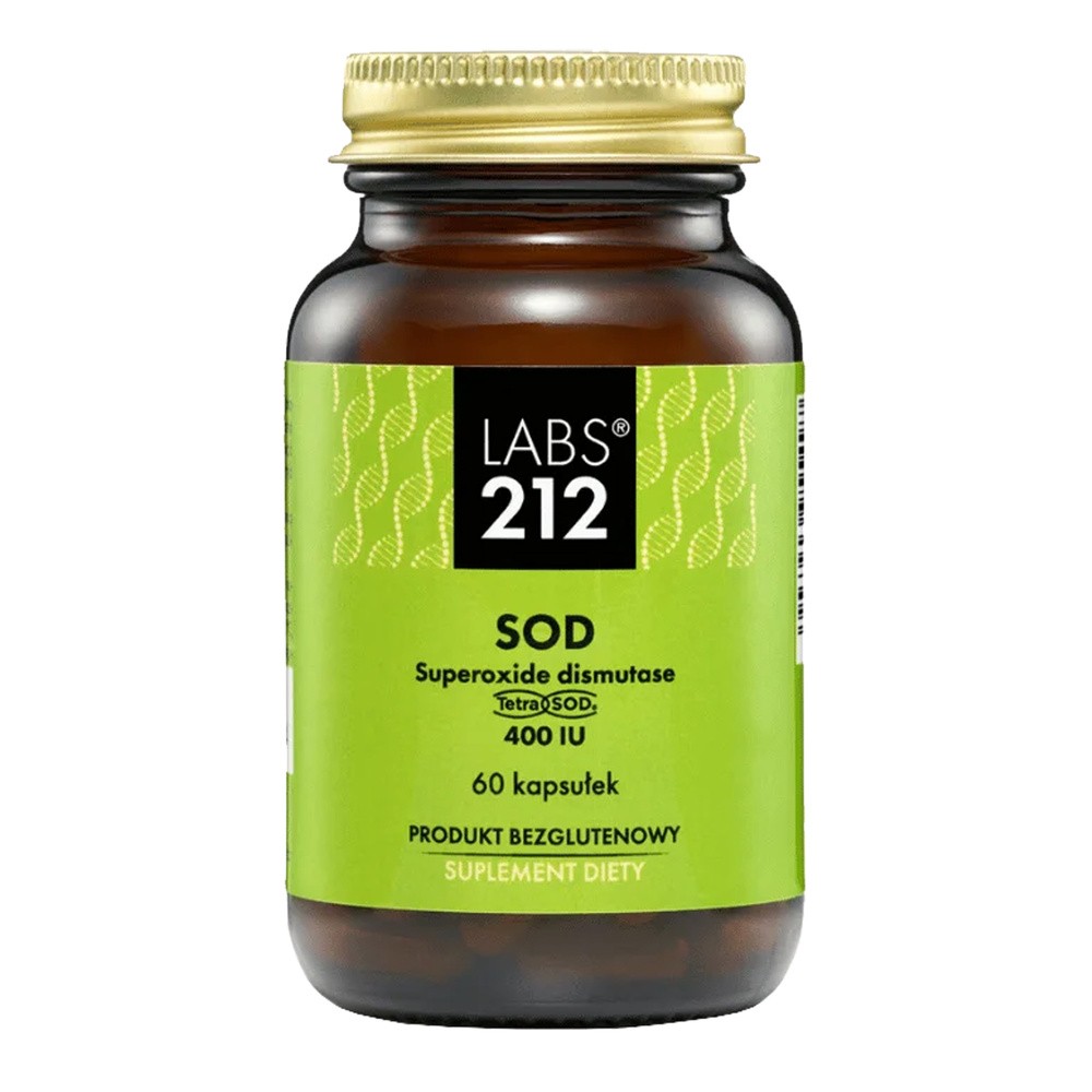 Labs212 Sod Suplement diety 60 kaps.