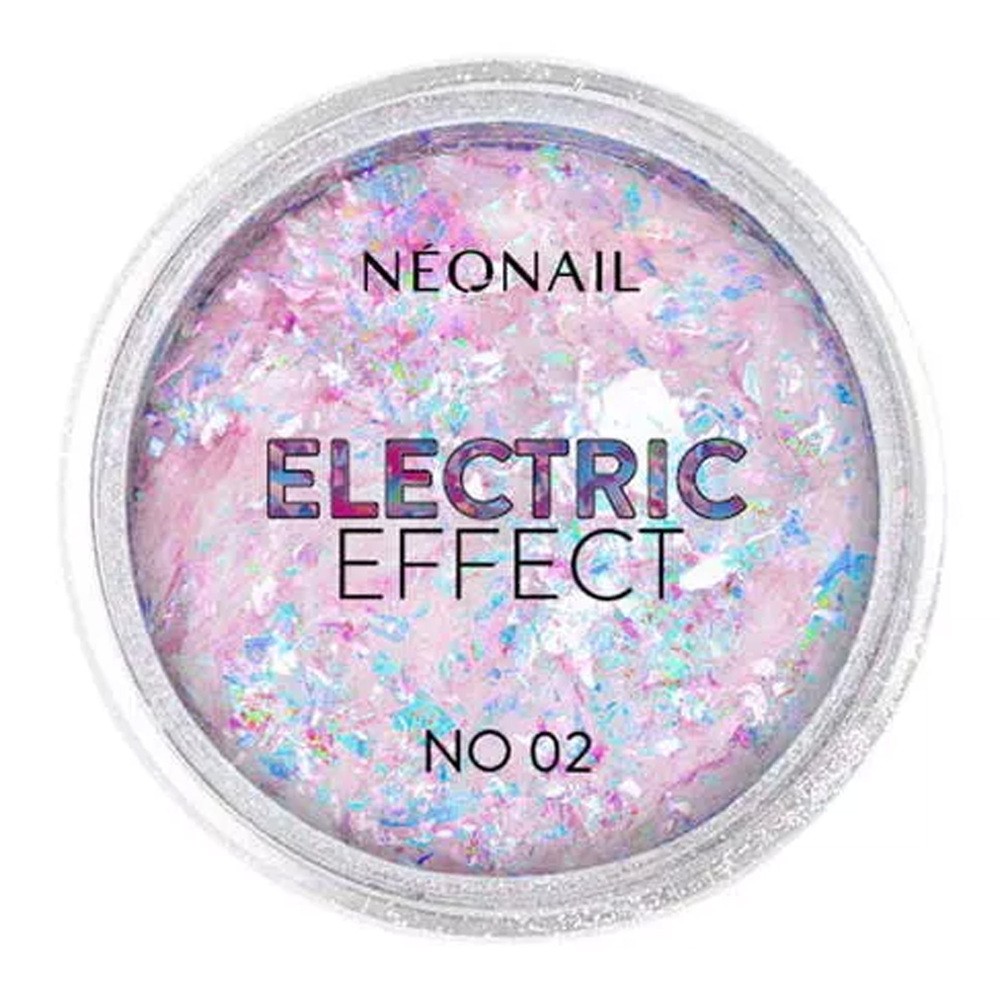 Neonail ELECTRIC EFFECT - Metaliczny pyłek do paznokci - 02 NEOEPPA-01-DOPA-01