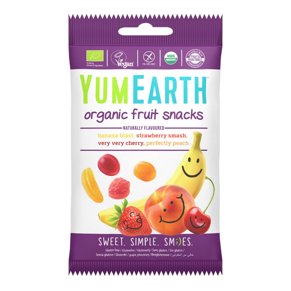 YummyEarth YumEarth Żelki owocowe z witaminą C - 50 g
