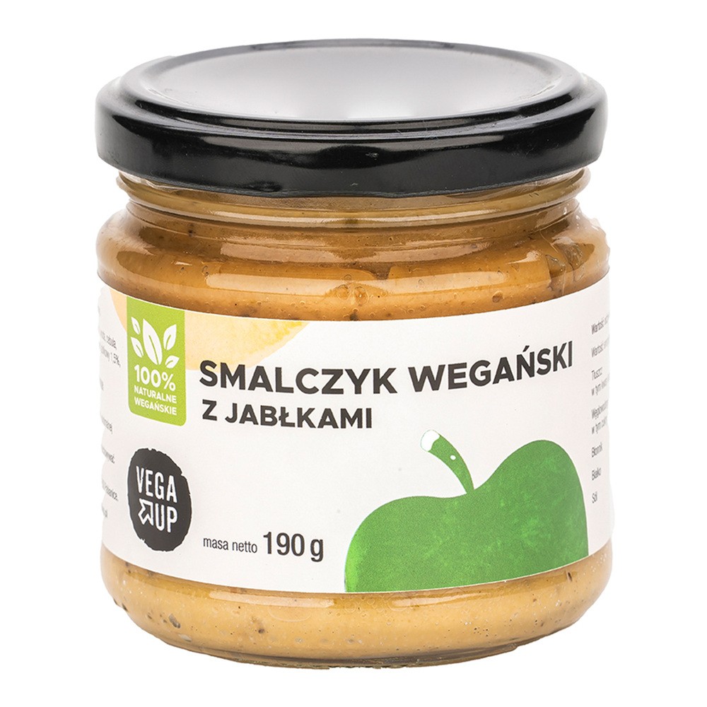 Vega Up Smalczyk wegański z jabłkami 200 g