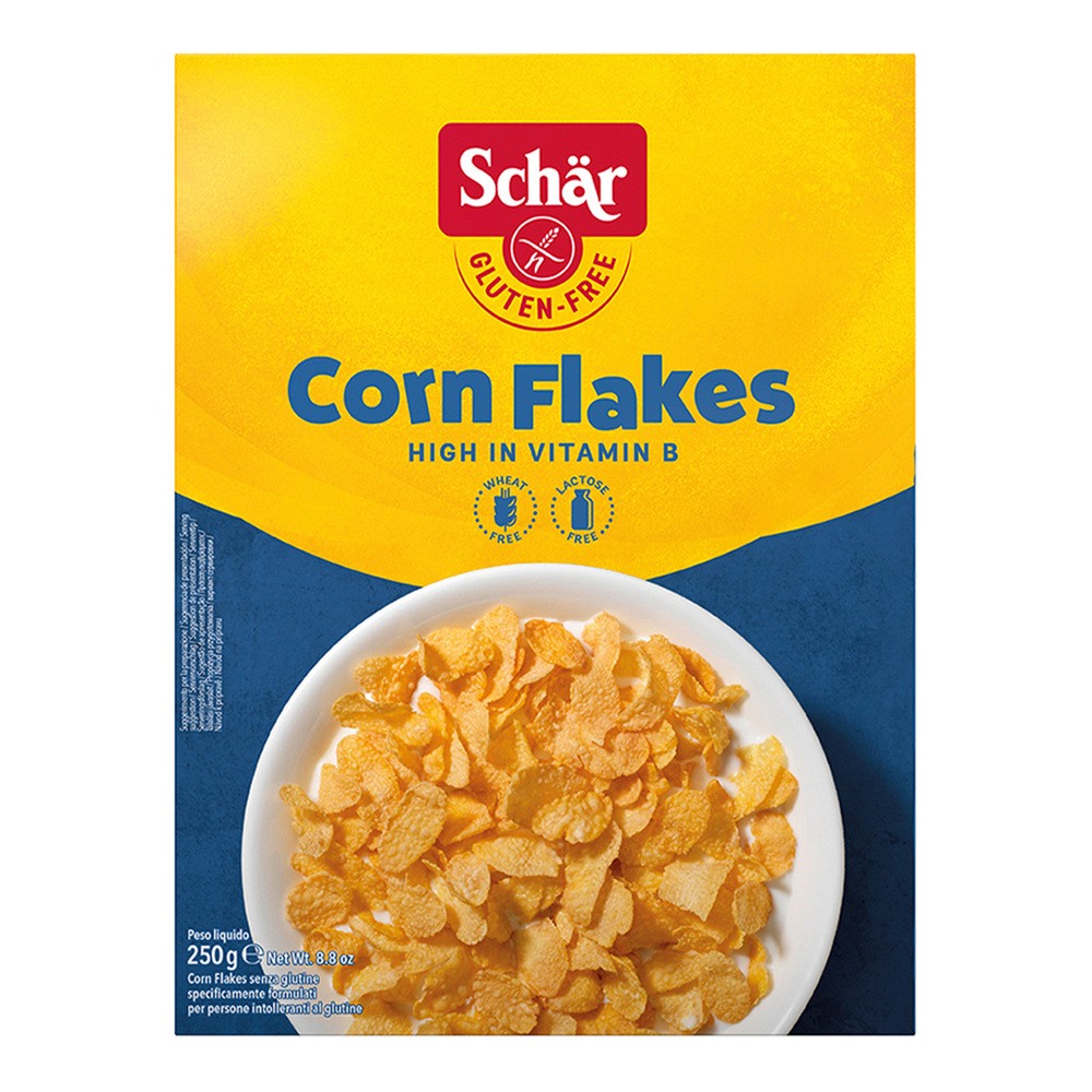 Schar corn flakes płatki kukurydziane 250g 8008698002223