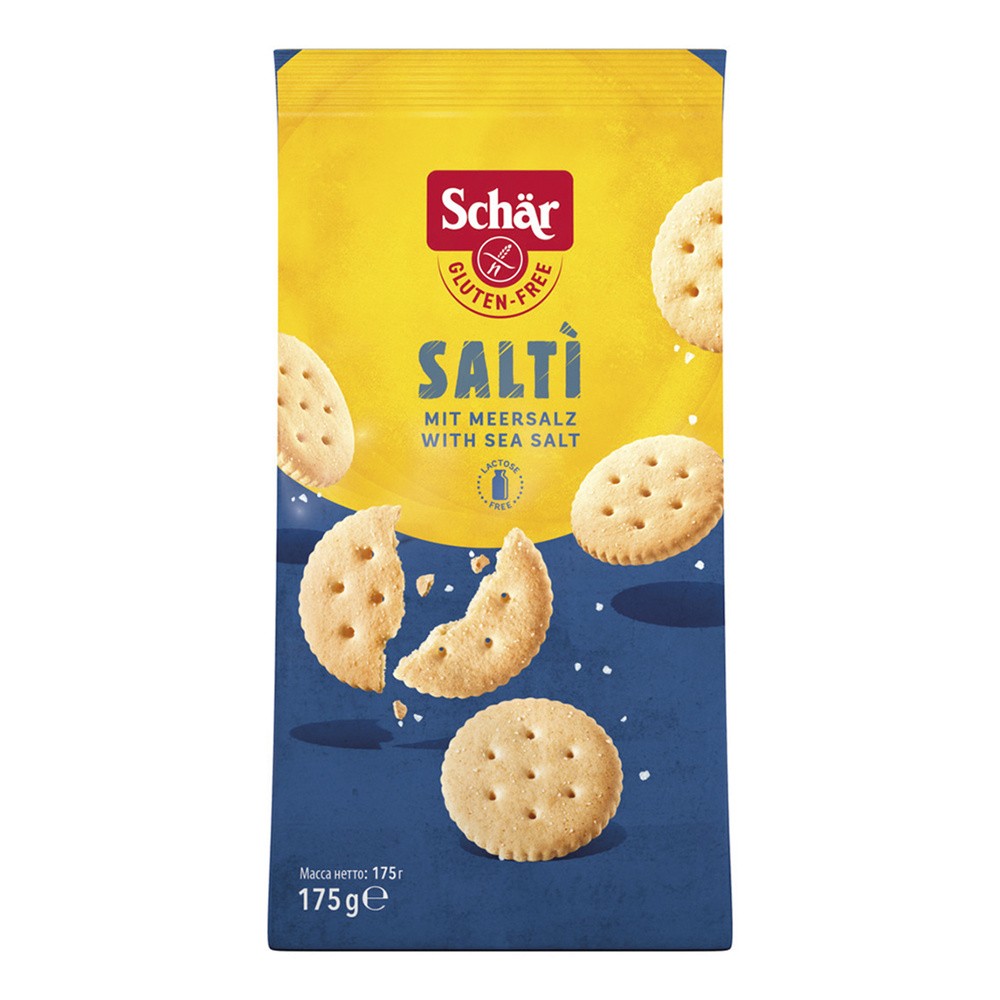 Schar Krakersy solone Bezglutenowe 175 g