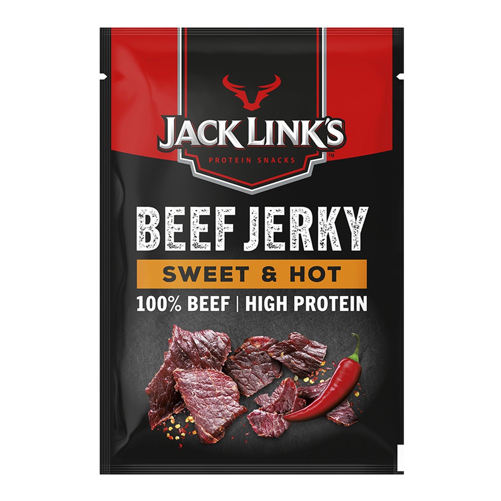 Jack Links Suszona wołowina protein Beef Jerky Sweet&Hot 60 g