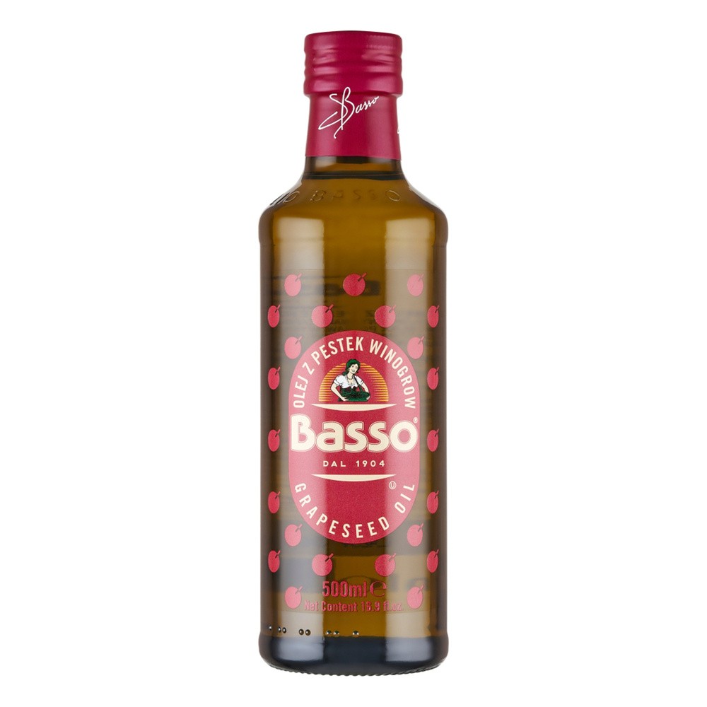 BASSO BASSO Olej z pestek winogron 0,5l 11ITAOLBPW