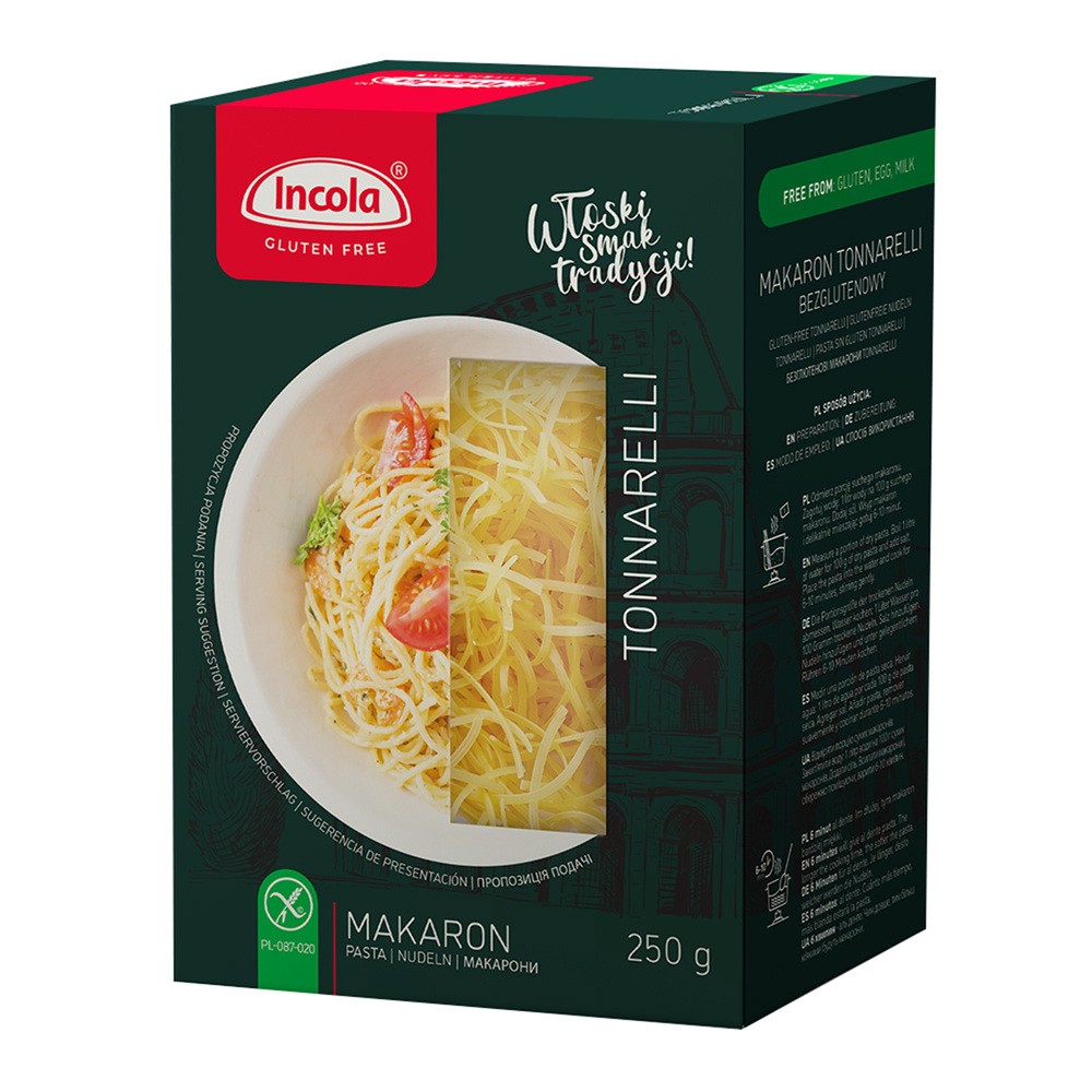 Gfs Poland Makaron bezglutenowy Tonnarelli Incola 250 g