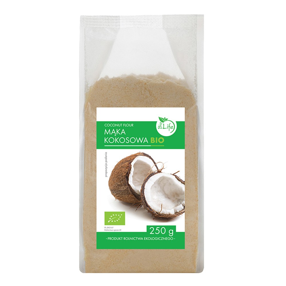 BioLife BIOLIFE MĄKA KOKOSOWA BIO 250G BL983