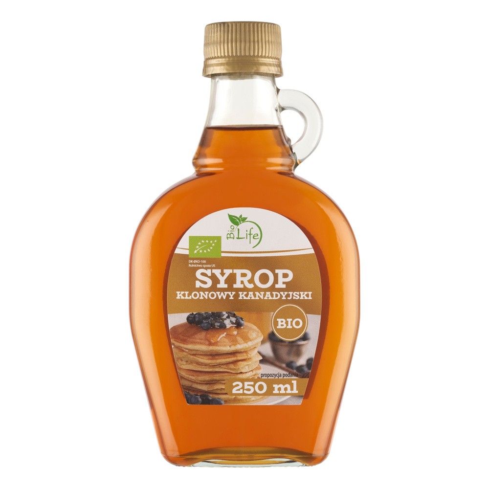 BioLife Syrop Klonowy A Kanadyjski 330g - BioLife ZLFSYROPKLONO