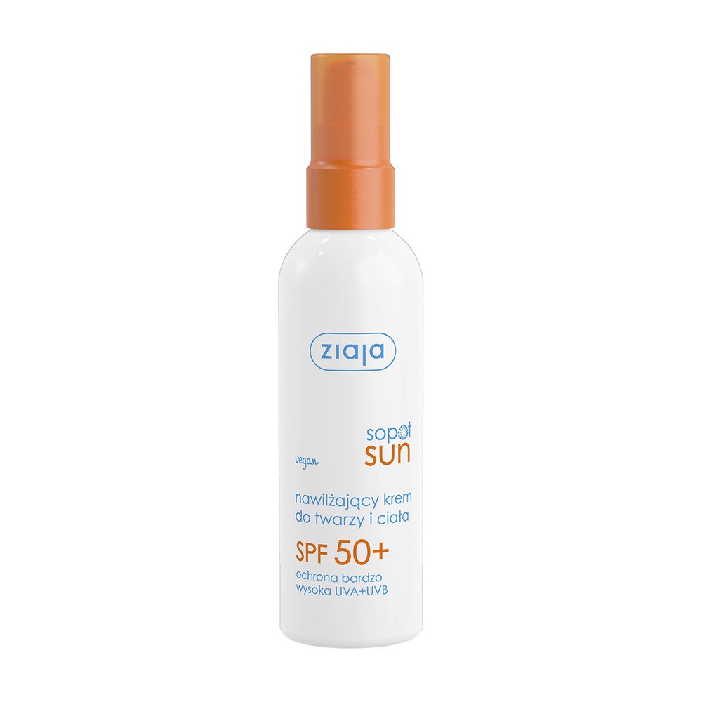 Ziaja Sopot Sun nawilżający krem do twarzy i ciała SPF50+ 90ml