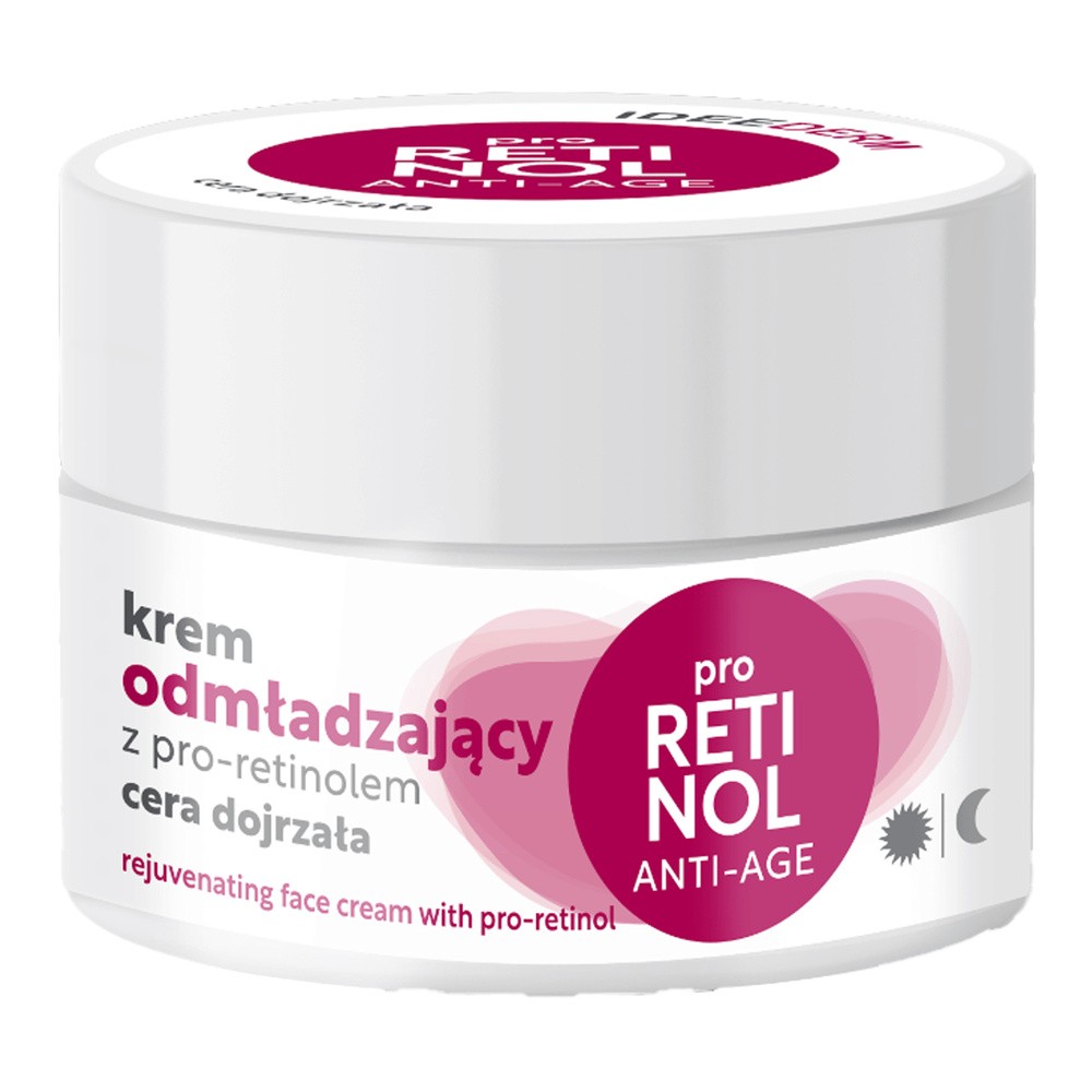 Idee Derm, krem odmładzający z pro-retinolem, cera dojrzała, 50 ml