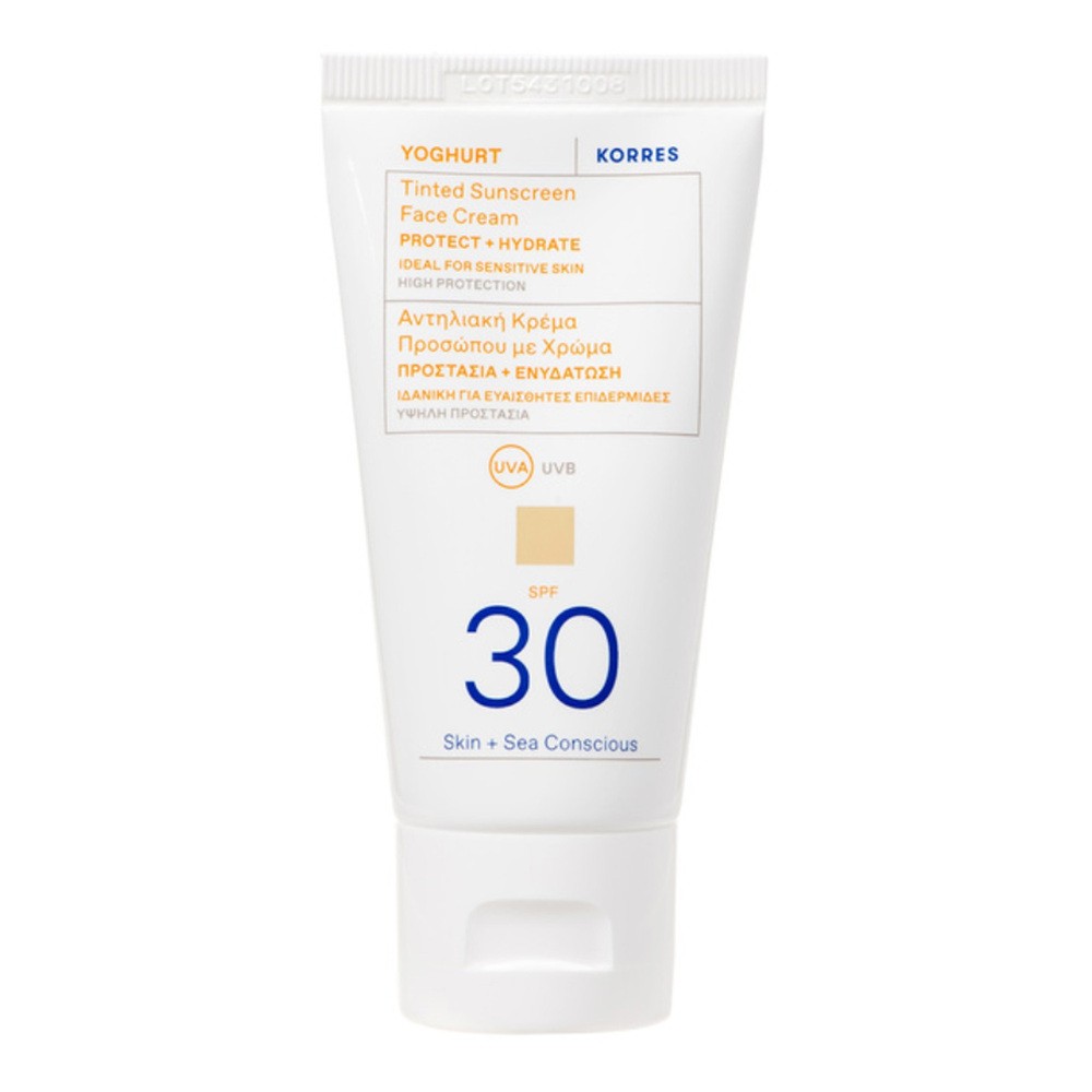 Korres Yoghurt koloryzujący krem do twarzy SPF30, 50ml