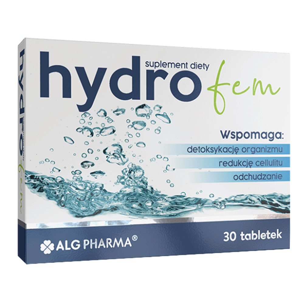 Hydrofem, 30 tabletek powlekanych, Alg Pharma 3539421