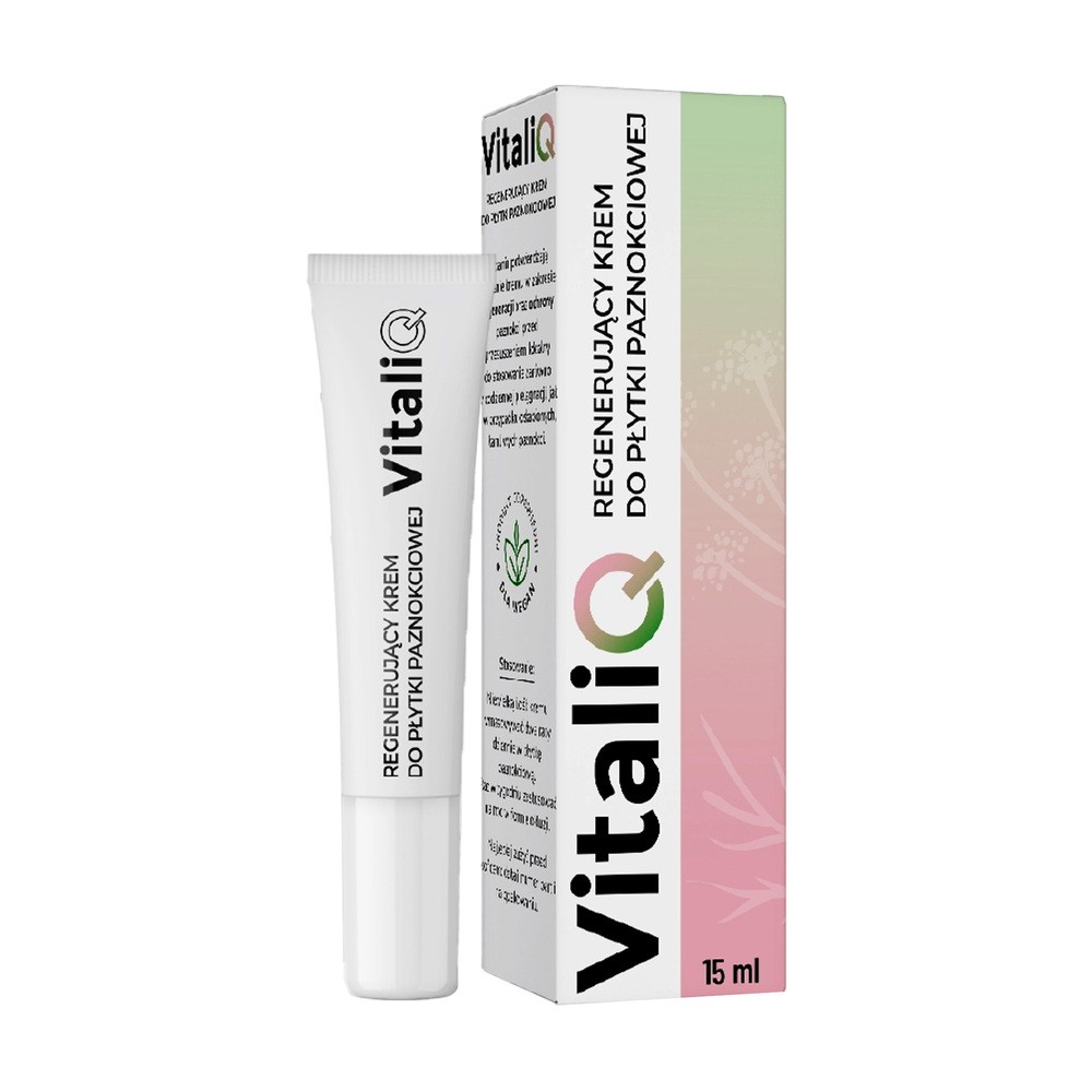 BioceriQ VitaliQ, regeneracyjny krem do płytki paznokciowej, 15 ml