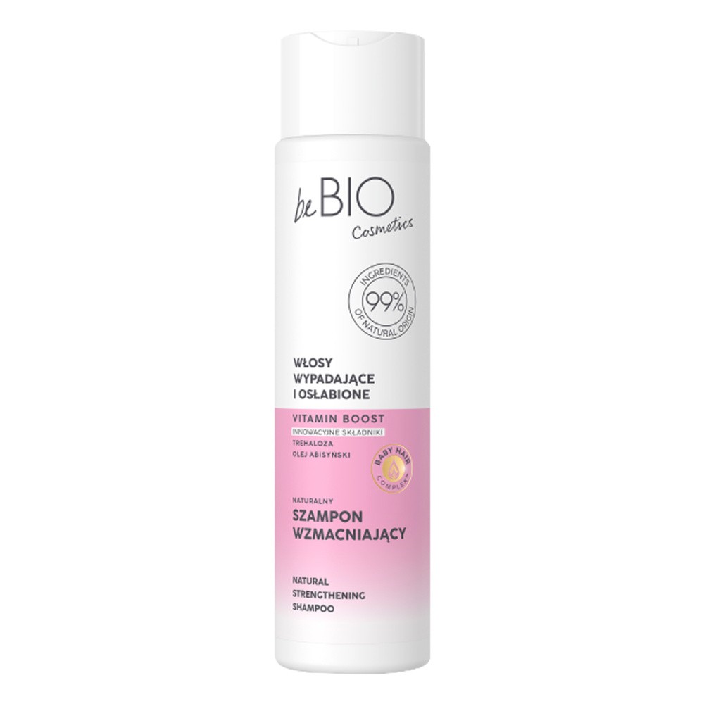 BE BIO EWA CHODAKOWSKA Naturalny szampon do włosów wypadających i osłabionych wzmacniający Baby Hair Complex, 300ml