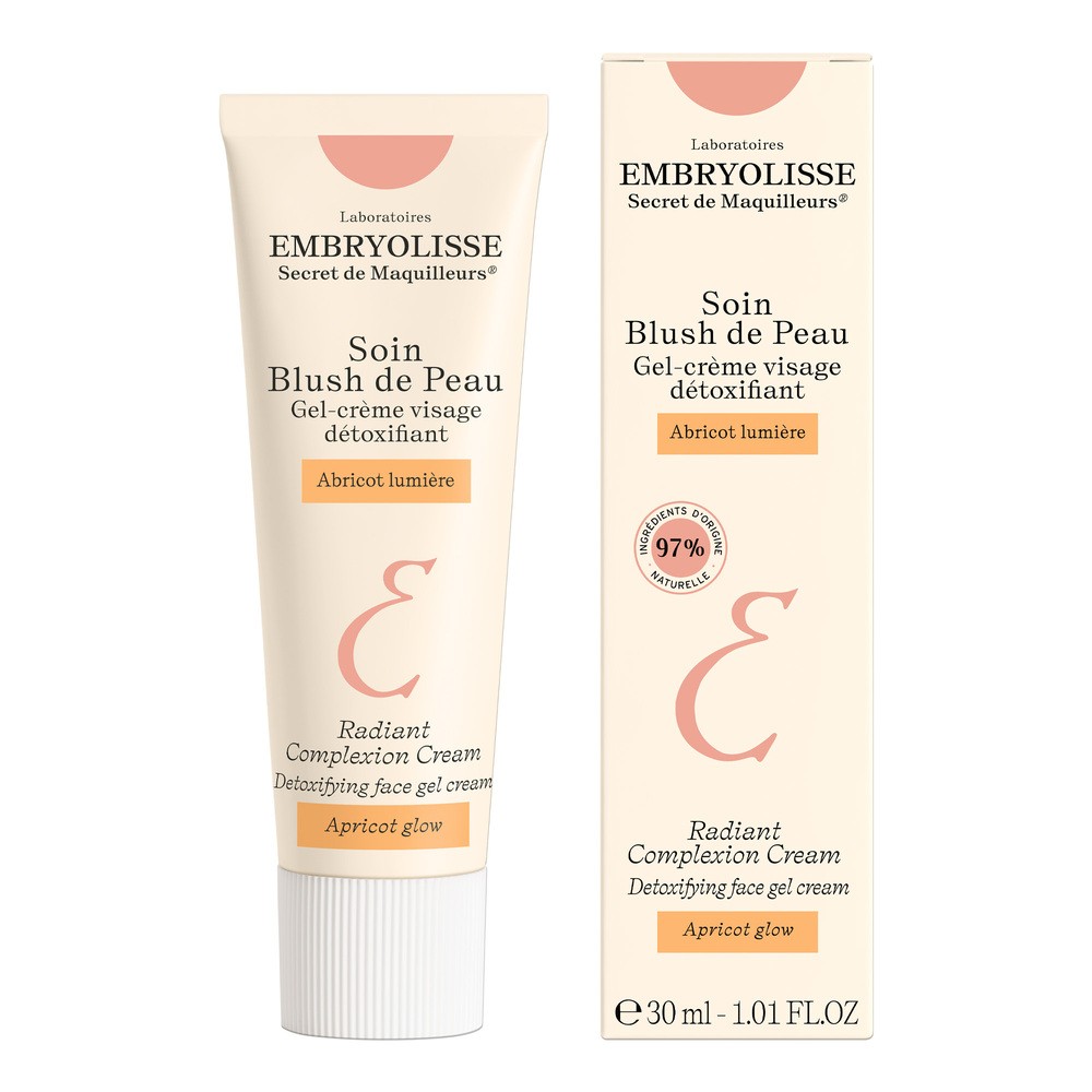 Embryolisse Radiant Complexion Cream krem-żel detoksykująco-upiększający Apricot Glow 30ml