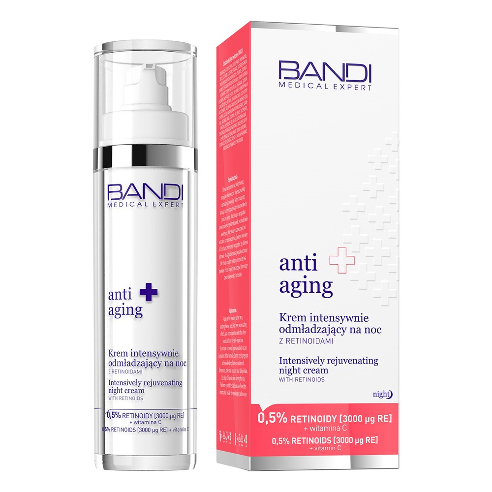 BANDI MEDICAL ANTI AGING Krem intensywnie odmładzający na noc z retinoidami