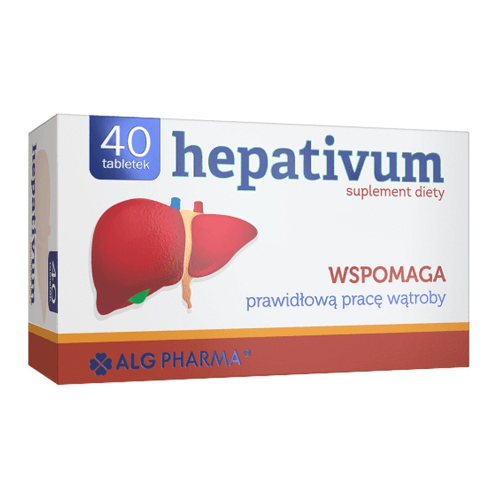 ALG PHARMA Hepativum 40 tabletek  3400642