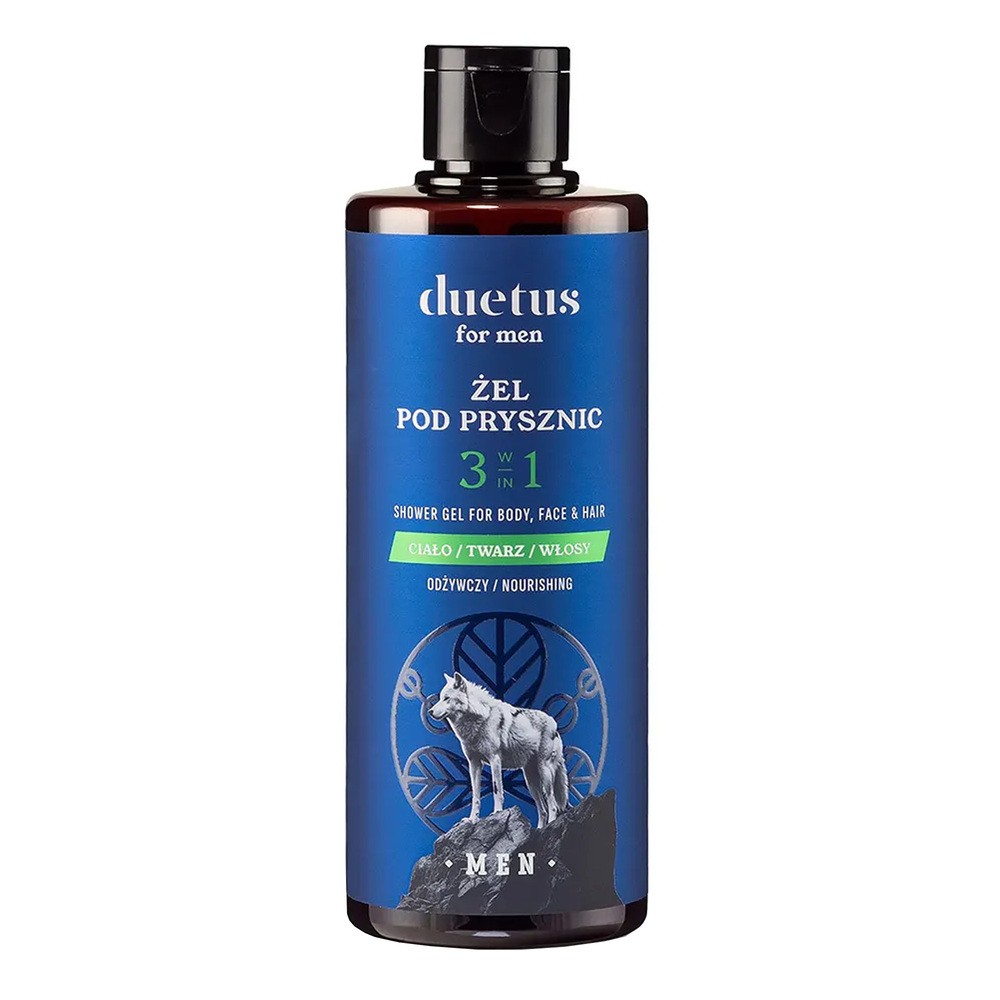 Duetus For Men odżywczy żel pod prysznic 3w1 300ml