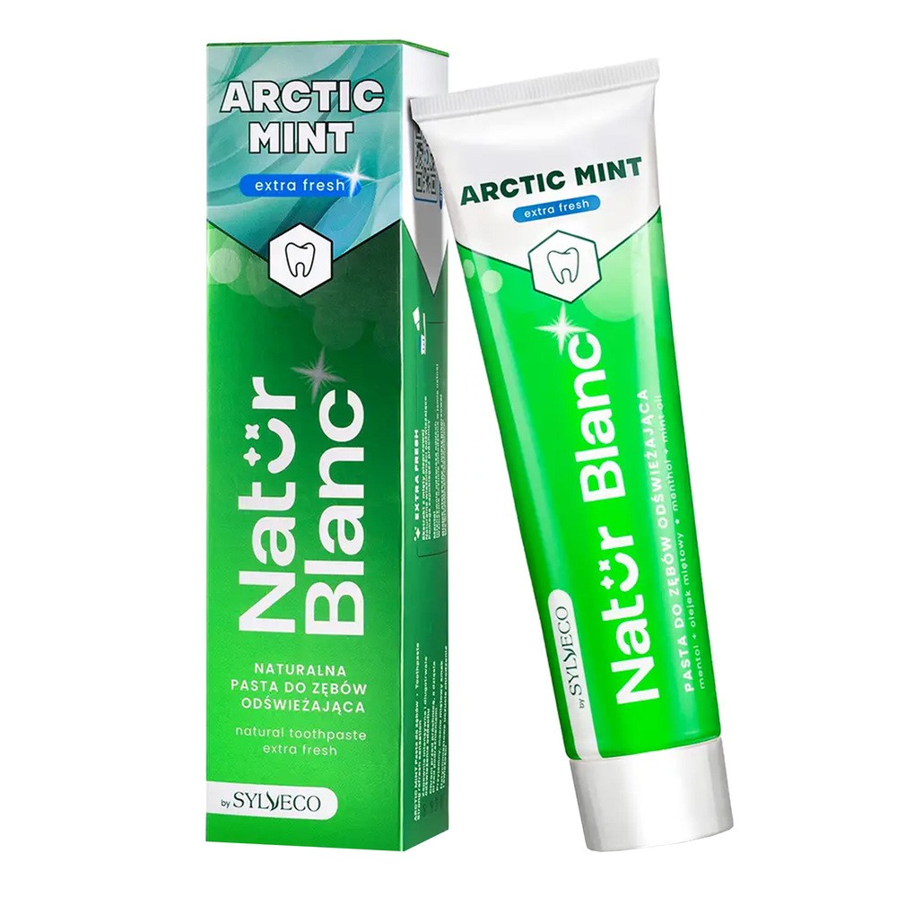 SYLVECO Natur Blanc odświeżająca pasta do zębów Arctic Mint 100ml