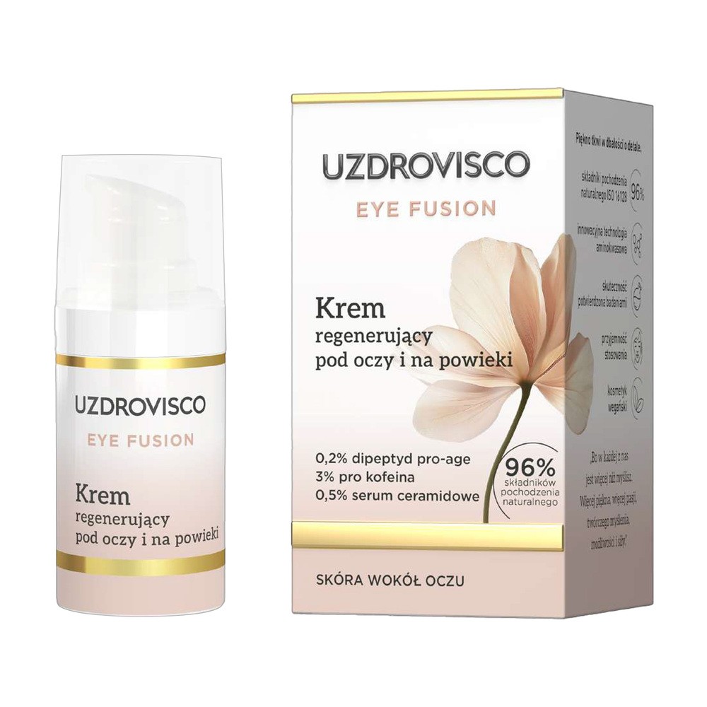 Uzdrovisco Eye Fusion krem regenerujący pod oczy i na powieki 15ml