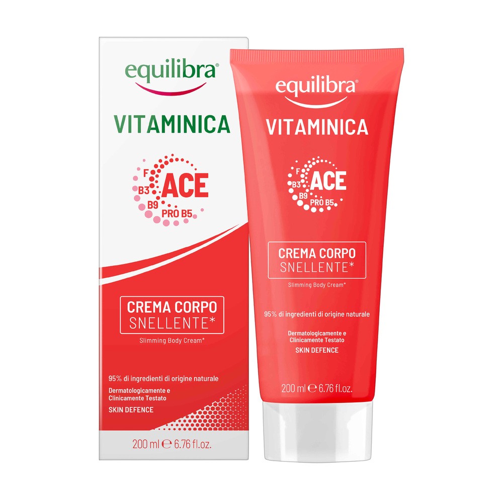 Equilibra Vitaminica, wyszczuplający krem do ciała, 200 ml
