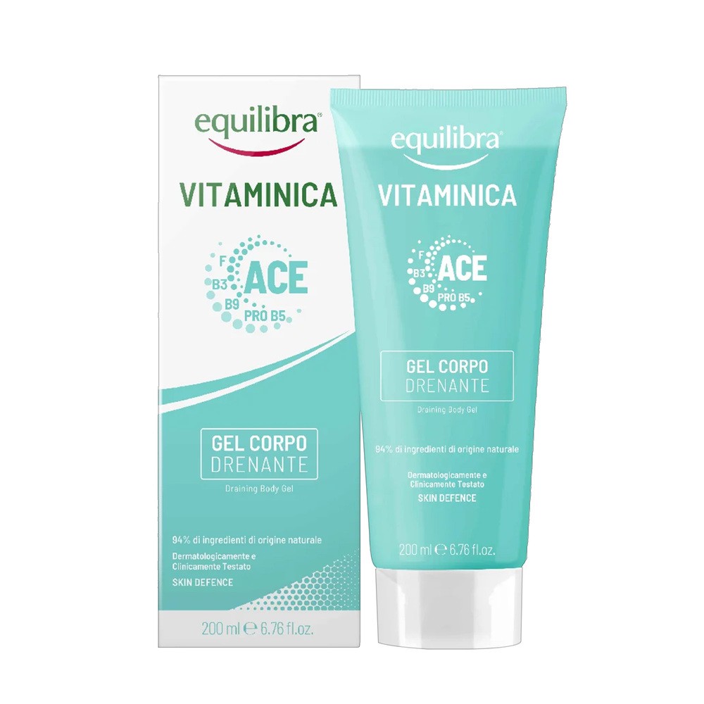 Equilibra Vitaminica, drenujący żel do ciała, 200 ml