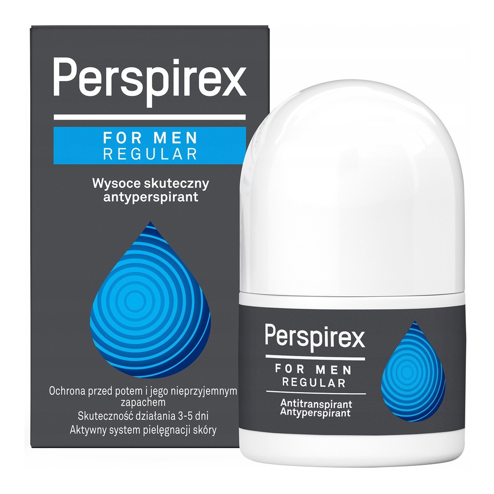 Perspirex Men Regular, antyperspirant roll-on, 20 ml