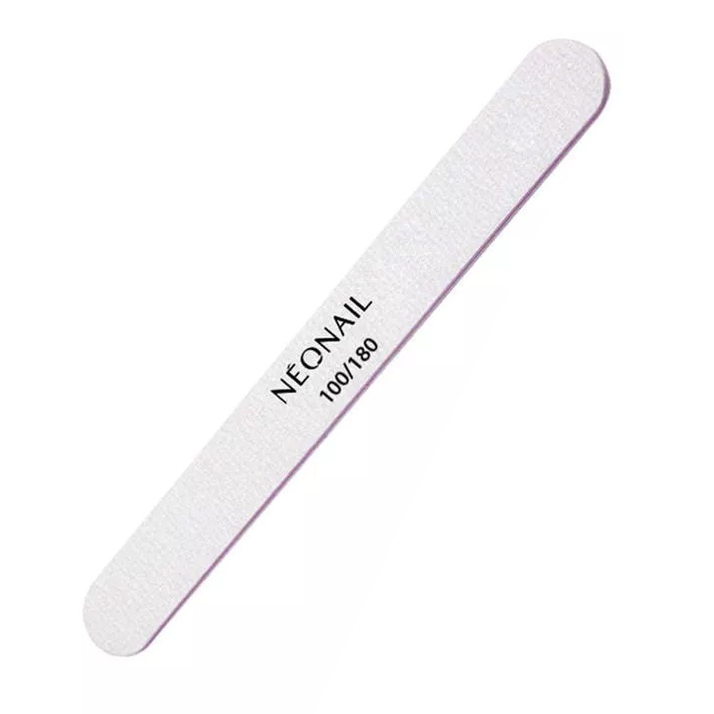 NeoNail Pilnik zebra prosty 100/180 1 szt