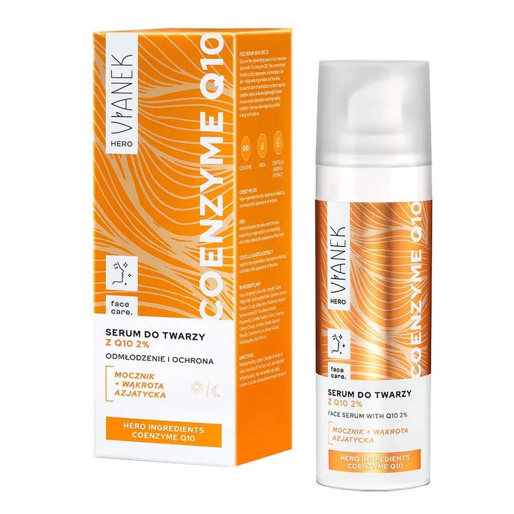 Vianek Hero serum do twarzy z koenzymem Q10 30ml