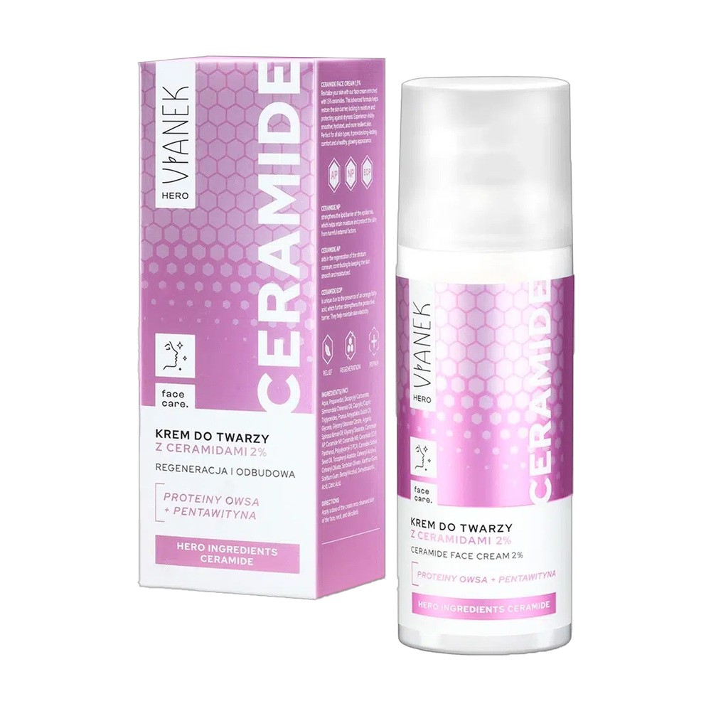 Vianek Hero Krem do twarzy z ceramidami 50ml